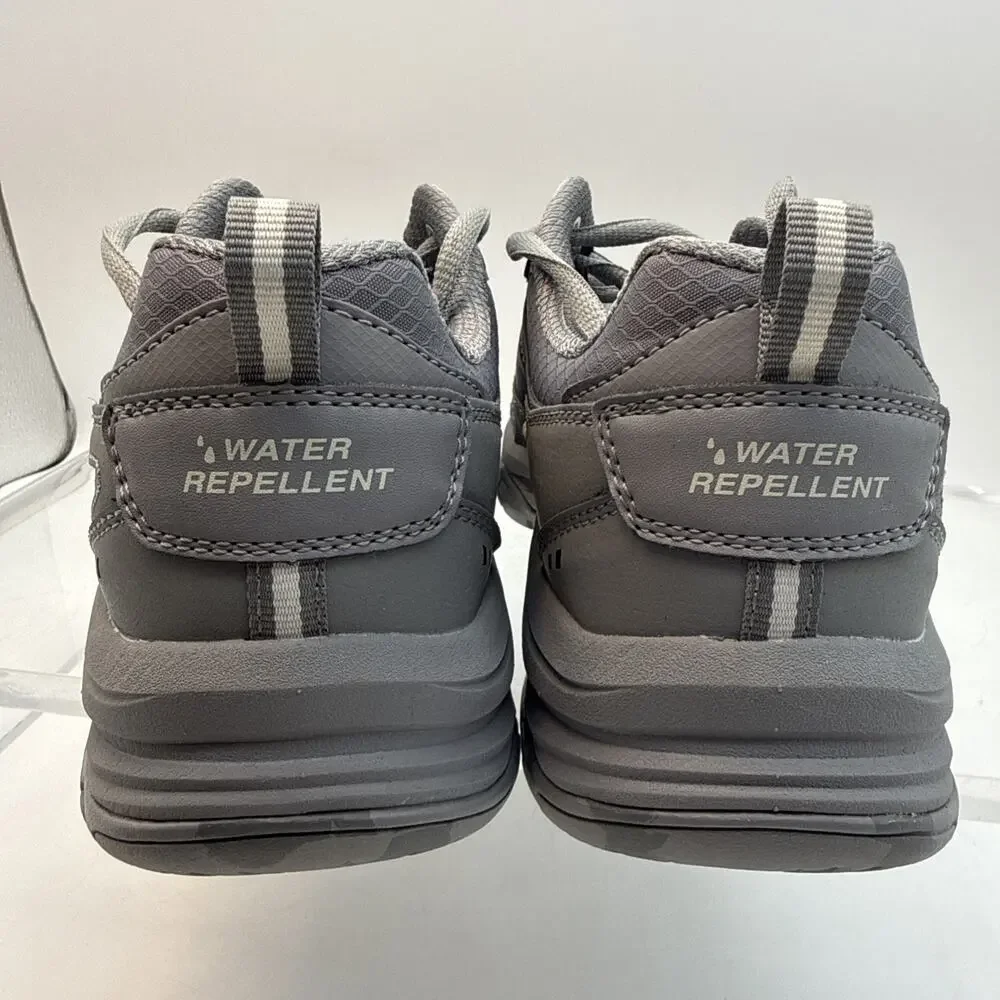 Skechers Trego Reeds Mill Road Shoes Women 9.5Grey Trail Running Sneakers 180118